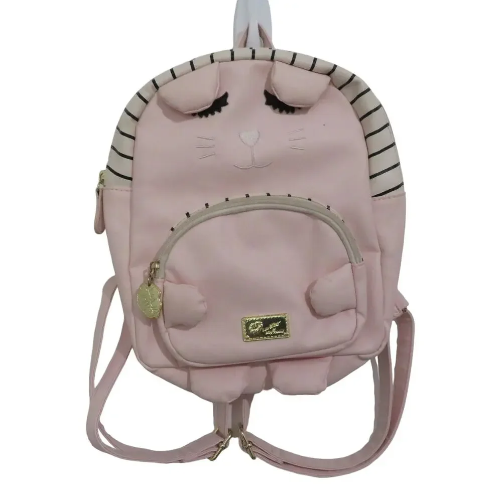 Betsey Johnson Pink Bunny Backpack